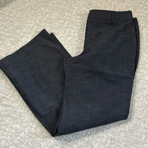 Loft dark blue gray Ann pants